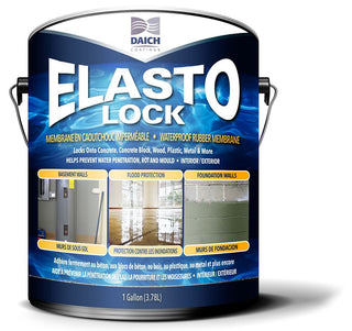 Daich Coatings Elasto-Lock Damp-Proof Rubber Membrane, 3.78-L/1-Gallon