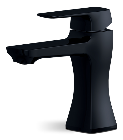 Danze Aztek Single Handle 4-in Centreset Bathroom Sink Faucet with Pop-up Drain, Matte Black