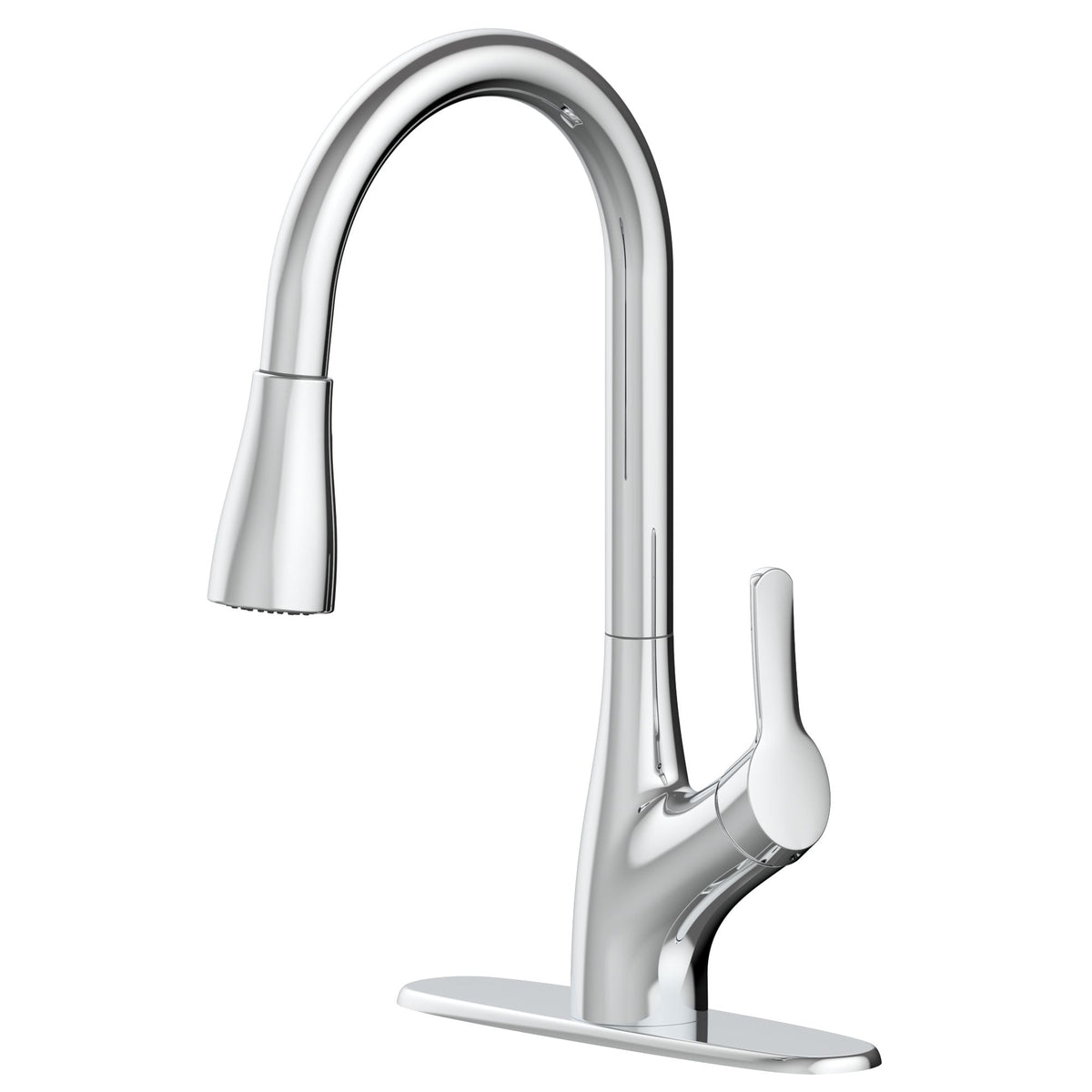 Danze Clarivo 2-in-1 Filtration 1-Handle Pull Down Kitchen Faucet, Various Finishes