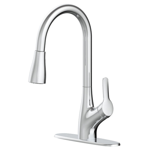 Danze Clarivo 2-in-1 Filtration 1-Handle Pull Down Kitchen Faucet, Various Finishes