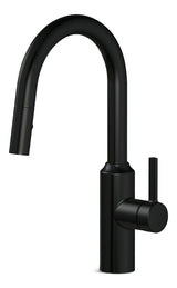 Danze Colby Single Handle Pull Down Kitchen Faucet, Matte Black