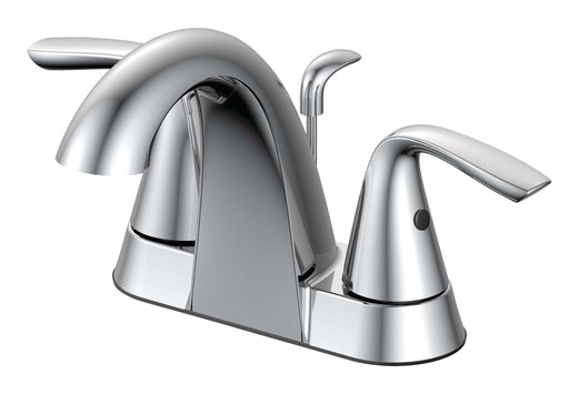 Danze Gallant Double Handle 4-in Centreset Bathroom Sink Faucet with Pop-up Drain, Chrome