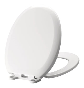 Danze Plastic Slow Close Round Toilet Seat, Antibacterial