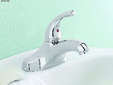 Danze Plymouth Single Handle 4-in Centreset Bathroom Sink Faucet with Pop-Up Drain, Chrome image 3