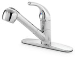 Danze Plymouth Single Handle Pull Out Kitchen Faucet, Chrome