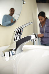 Danze Renovate Single Handle Bathroom Sink Faucet, 4-in Centerset, Chrome image 5