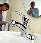 Danze Renovate Single Handle Bathroom Sink Faucet, 4-in Centerset, Chrome image 6