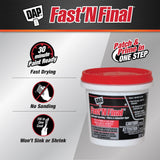 DAP Fast N' Final Lightweight Spackling, 237-mL image 2