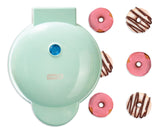Dash Express Mini Compact Electric Donut Maker, Non-Stick Surface, Aqua image 5