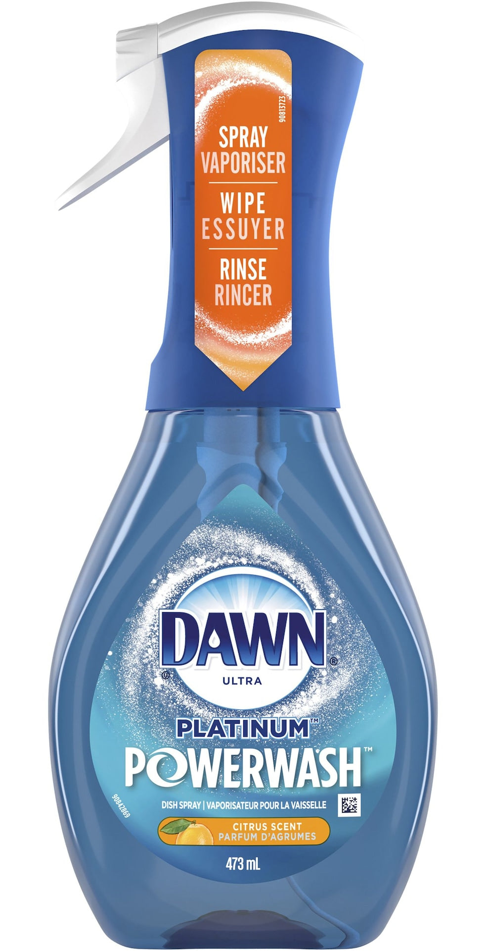 Dawn Ultra Platinum Powerwash Dish Soap Spray, Assorted Scents, 473-mL