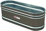 169-Gallon Galvanized Round-End Tank