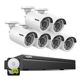 SANNCE 8CH 5MP Poe Home Security Camera System,2MP 8CH Poe NVR, 6pcs 1080P Outdoor Poe Cameras,No Hard Drive image 5