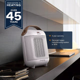 De'Longhi HFX30C15WCA Capsule Ceramic Fan Heater, White image 5