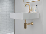Delta 1-Handle High-Arc Lavatory Faucet, Champagne Bronze image 5