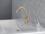 Delta 1-Handle High-Arc Lavatory Faucet, Champagne Bronze image 7