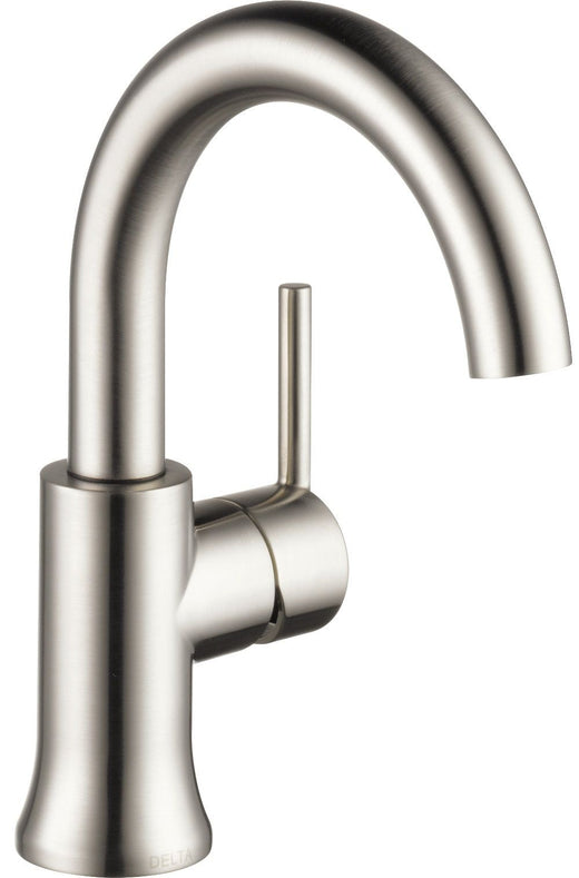 Delta 1-Handle High-Arc Lavatory Faucet, Stainless