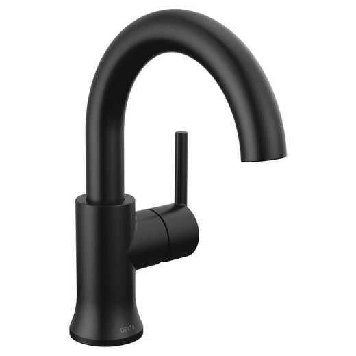 Delta 1-Handle Lavatory Faucet with Diamond Seal Technology, Matte Black