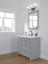 Delta 1-Handle Lavatory Faucet with Diamond Seal Technology, Matte Black image 5
