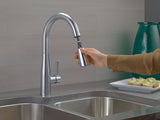Delta 1-Handle Pull-Down Kitchen Faucet Arctic, Stainless image 3