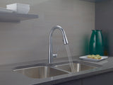 Delta 1-Handle Pull-Down Kitchen Faucet Arctic, Stainless image 6