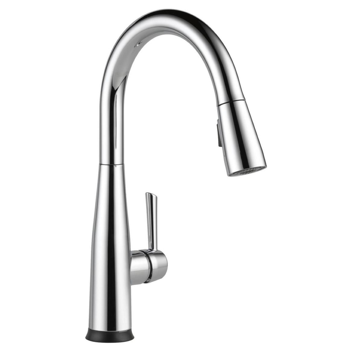 Delta 1-Handle Pull-Down Kitchen Faucet with Touch, Chrome