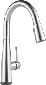 Delta 1-Handle Pull-Down Kitchen Faucet with Touch, Chrome image 2
