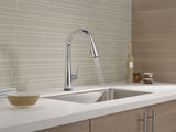 Delta 1-Handle Pull-Down Kitchen Faucet with Touch, Chrome image 4