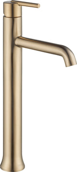 Delta 1-Handle Vessel Lavatory Faucet, Champagne Bronze image 2