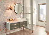 Delta Ara 1-Handle Channel Bathroom Faucet with Metal Pop-Up, Chrome image 7