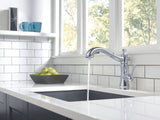 Delta Cassidy Pullout Kitchen Faucet, Artic Stainless image 4