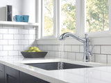 Delta Cassidy Pullout Kitchen Faucet, Artic Stainless image 6