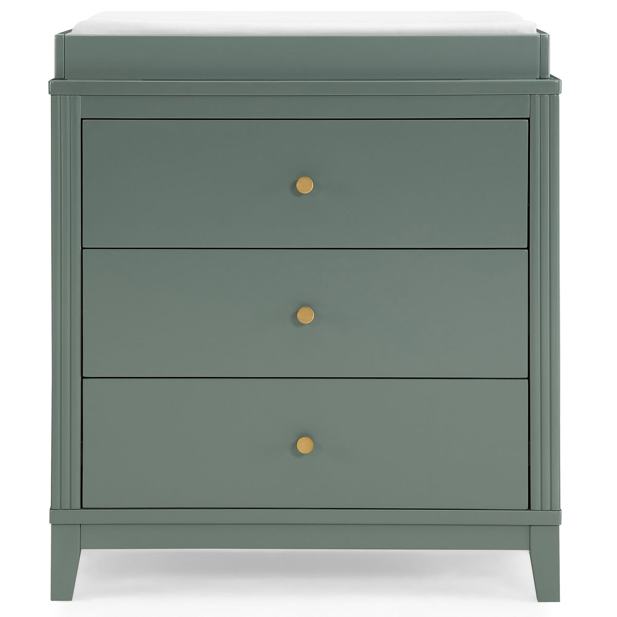 Delta Eloise 3-Drawer Dresser with Changing Top, Grassy Glen