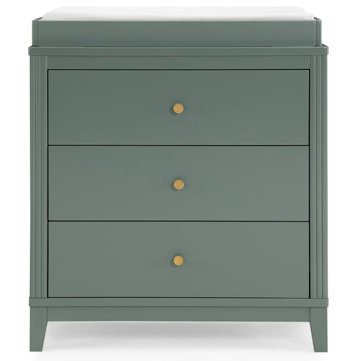 Delta Eloise 3-Drawer Dresser with Changing Top, Grassy Glen