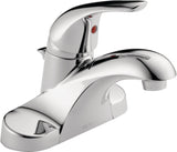 Delta Faucet Principals Single Handle Bathroom Sink Faucet, WaterSense Certified, Chrome image 2