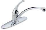 Delta Faucet Principals Single Handle Kitchen Faucet, Chrome image 2