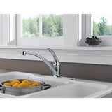 Delta Faucet Principals Single Handle Kitchen Faucet, Chrome image 4
