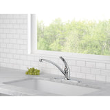 Delta Faucet Principals Single Handle Kitchen Faucet, Chrome image 5