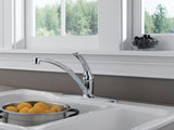 Delta Faucet Principals Single Handle Kitchen Faucet, Chrome image 6