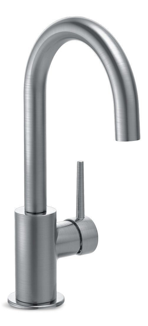 Delta Faucet Trinsic Single Handle Bar/Prep Kitchen Faucet, Arctic Stainless Steel