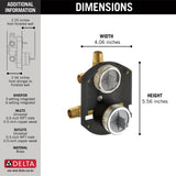 Delta MultiChoice Universal Integrated Shower Diverter image 5