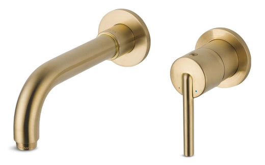 Delta Trinsic 1-H Wall-Mount Lav Faucet Trim, Champagne Bronze