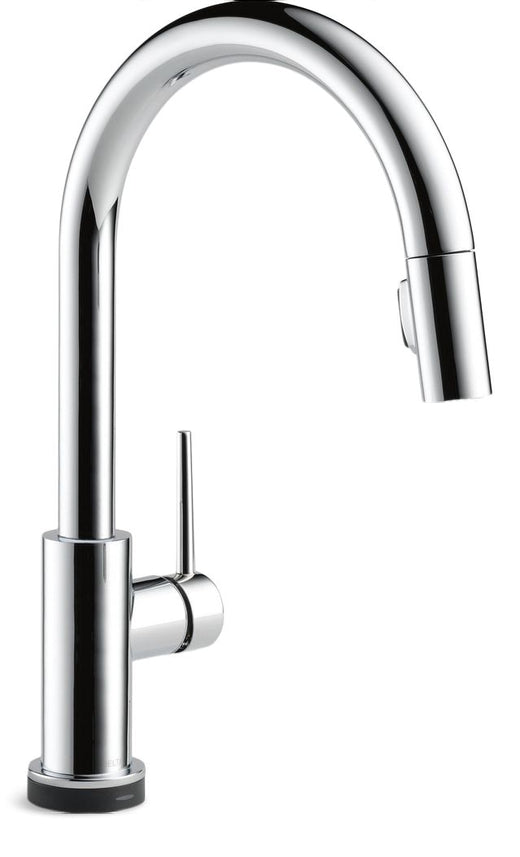 Delta Trinsic Faucet Single Handle High Arc Pull Down Kitchen Faucet