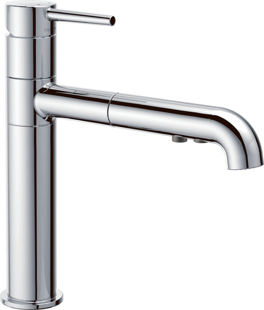 Delta Trinsic Pullout Kitchen Faucet with Diamond Seal Technology, Chrome