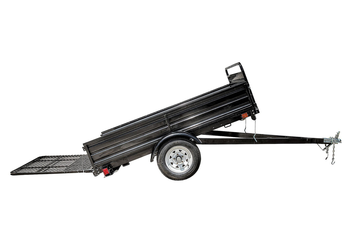 Detail K2 Mighty 5x7 Multi-Utility Boxed Trailer with Drop Down Gate