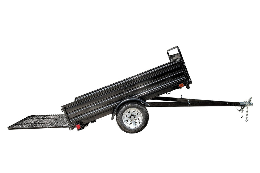 Detail K2 Mighty 5x7 Multi-Utility Boxed Trailer with Drop Down Gate