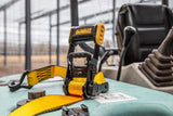 DEWALT 3,300-lb Ratchet Tie-Down Straps, Weatherproof, 1.5-in x 16-ft, 4-pk image 6
