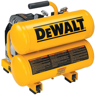 DEWALT 4-Gallon Twin Stack Air Compressor, 125 PSI