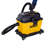 DeWalt AC/DC Poly Dry/Wet Vacuum, Water-Resistant Off/Eco/Max Switch, 34-L image 8