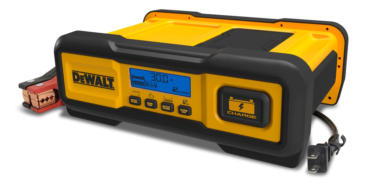 DEWALT DXAEC100CA 30-Amp Battery Charger/Maintainer with 100-Amp Engine Start, 12V