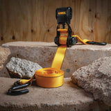 Dewalt DXBC15006X 1,500-lb Ratchet Tie-Down, with Storage Bag, 1-in x 10-ft, 6-pk, Yellow image 7